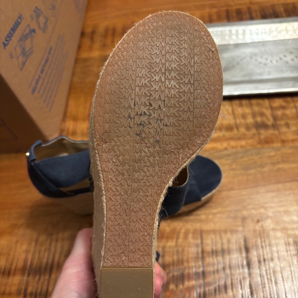 Michael Kors Denim Wedge - Picture 4 of 6